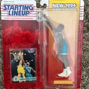 Alonzo Mourning figure Charlotte Hornets 1994